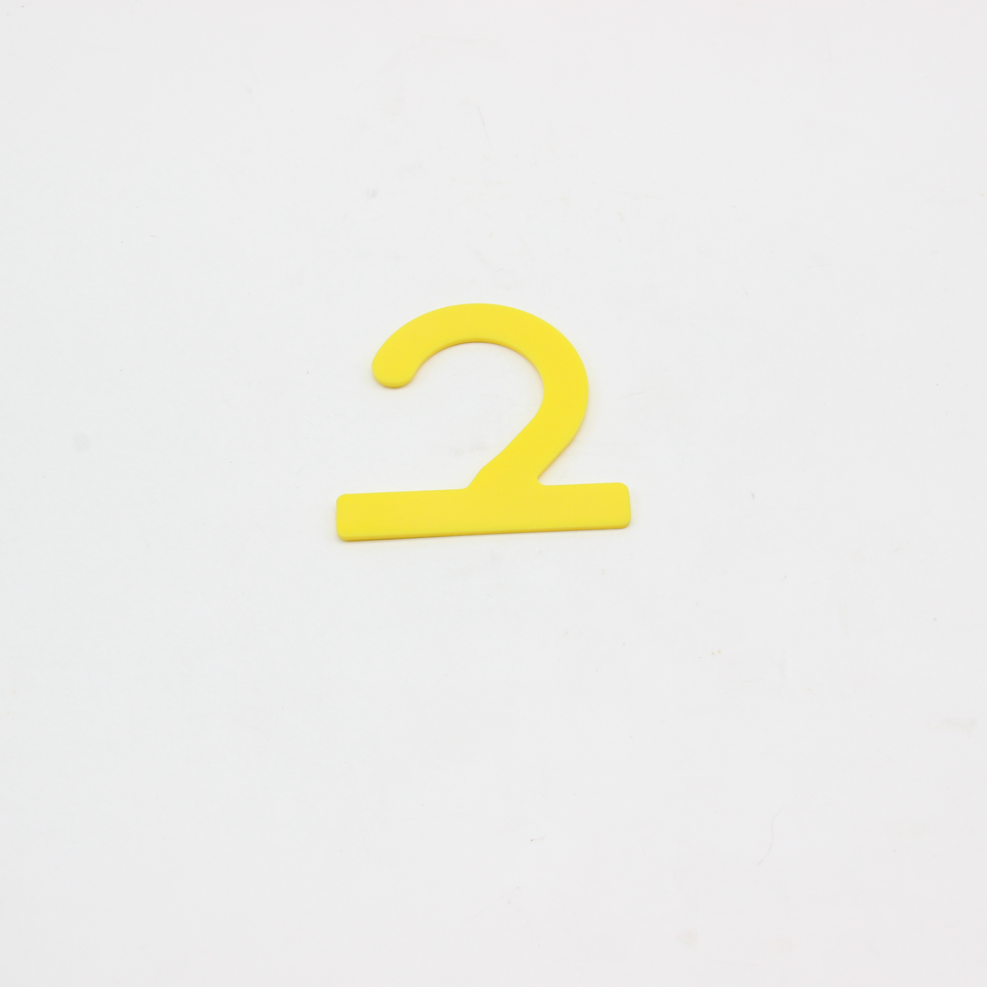 Colored plastic hook