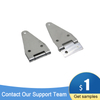 Aluminium hinge