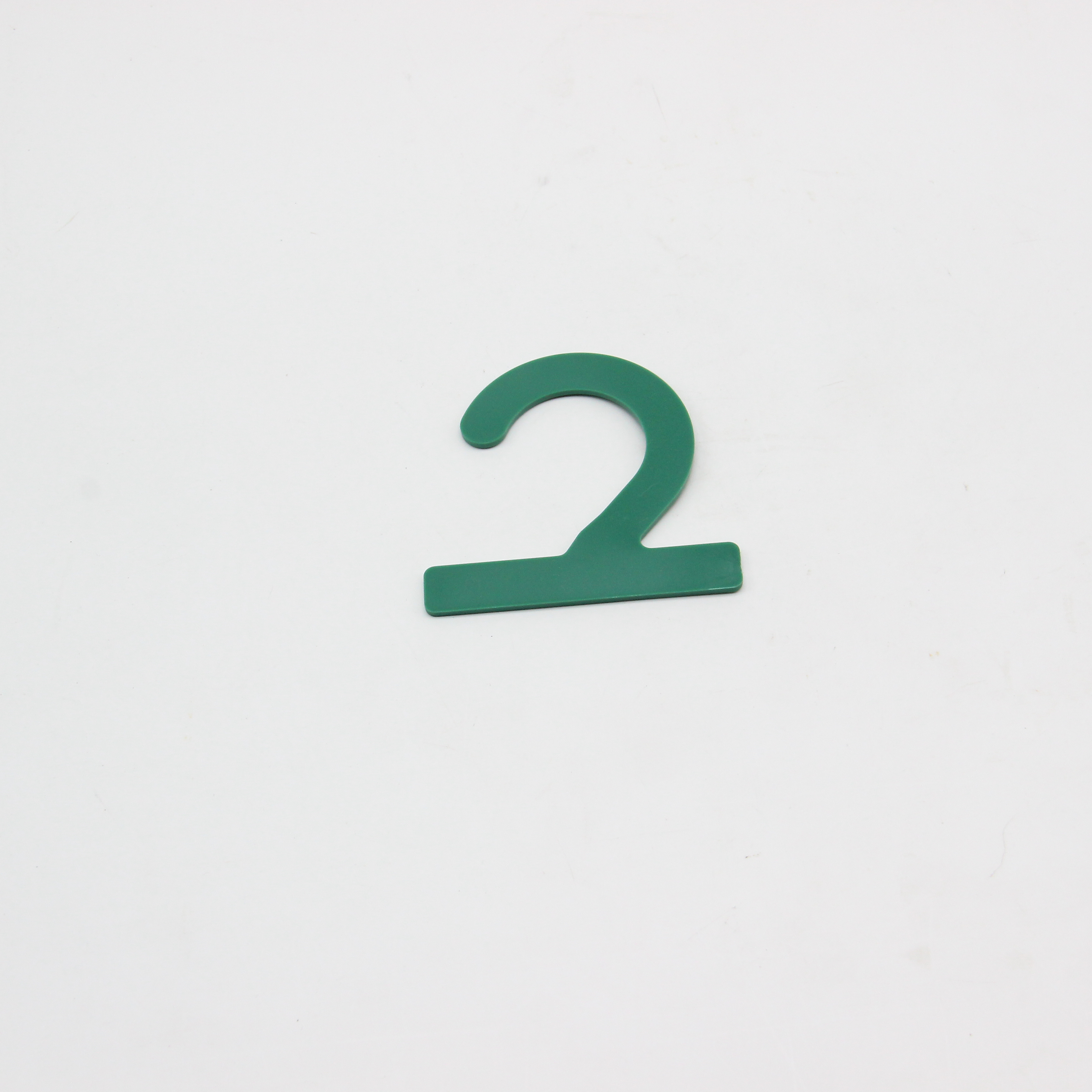 Colored plastic hook