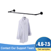 Industrial Pipe Wall Mounted Garment Rack