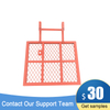 Scaffolding safety door and window