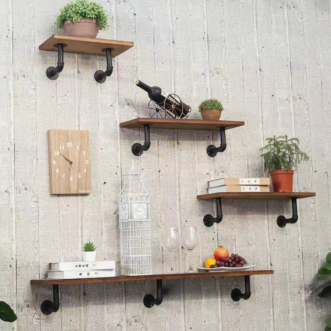 Retro Industrial Style Bracket Wall-mounted Support Heavy Shelf Bracket
