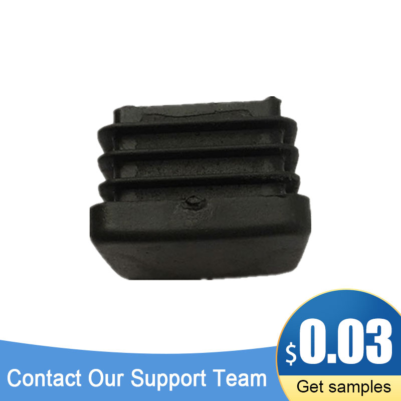 25 Square Tube Plastic Plug Cover