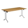 H-shaped Chrome Folding Table Legs