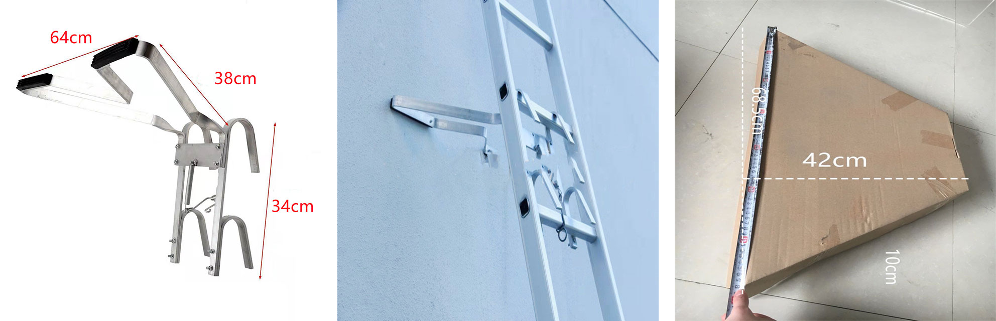 The dimensions of the Ladder Stand Off