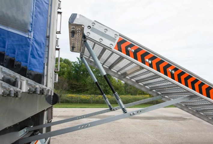 Ramp lifting AIDS improve warehouse handling efficiency