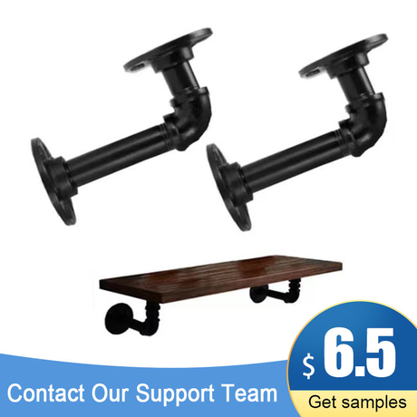 Retro Industrial Style Bracket Wall-mounted Support Heavy Shelf Bracket